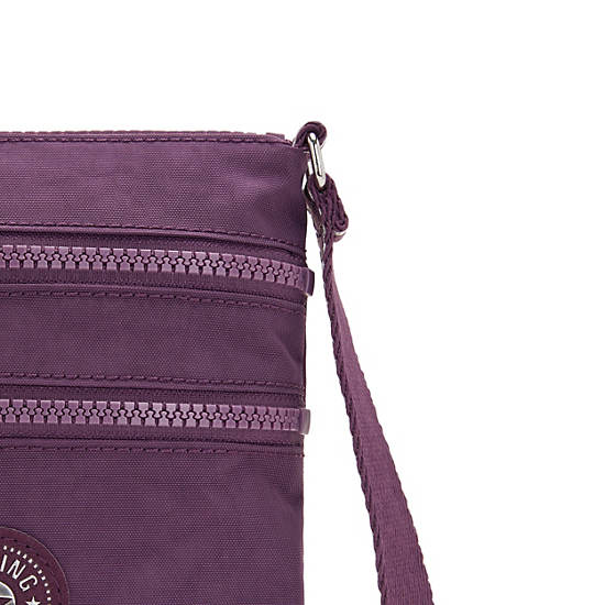 Kipling Alvar Extra Small Mini Tassen Paars | België 1906HA